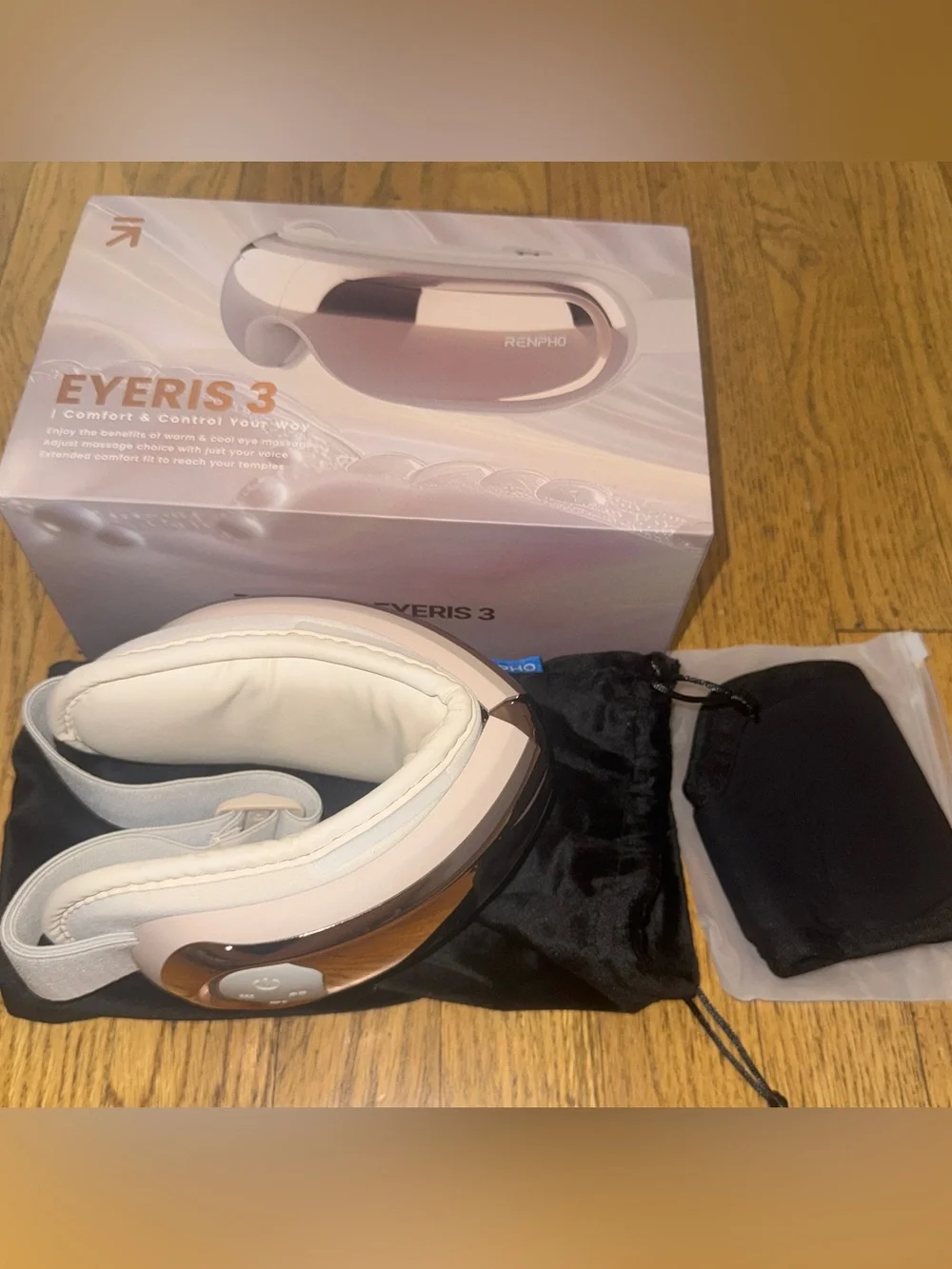 NEW in box RENPHO Eyeris 3 Eye Massager - Rose Gold
